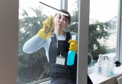 Nettoyage de vitres intérieures et extérieures à Bourg-Achard